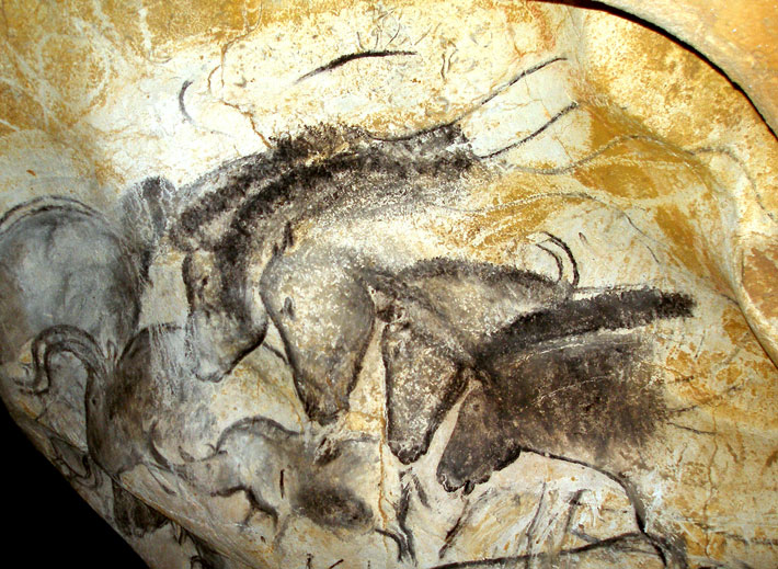 Horses Chauvet Cave