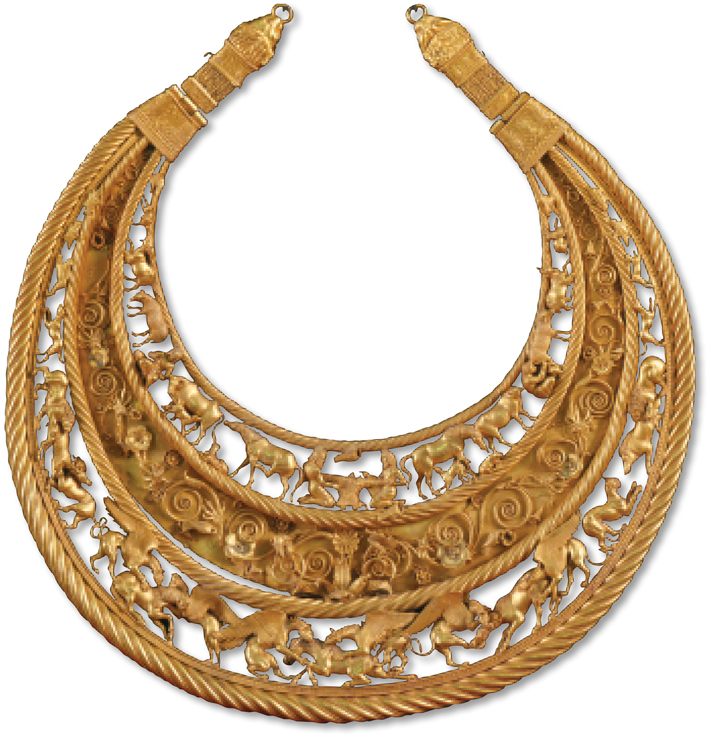 Scythian Sengileevskoe Gold Pectoral