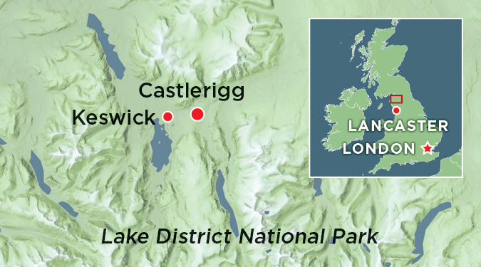 Digs England Castlerigg Map