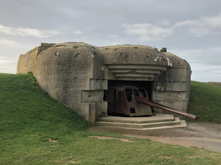 Normandy Battery Gun