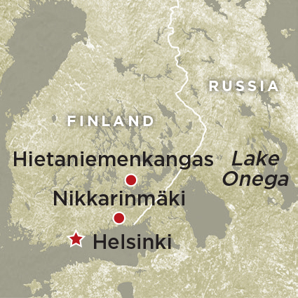 Artifact Finland Map