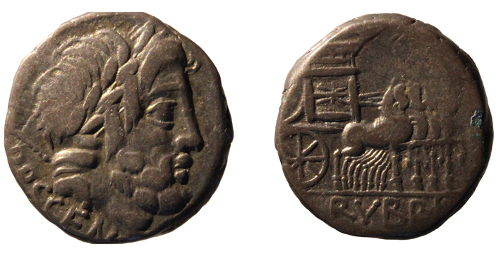 JA22 Digs England Roman Silver Coin
