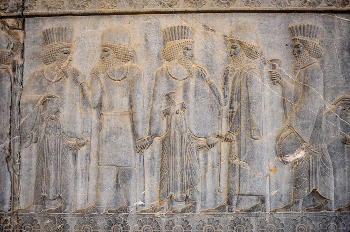 Persepolis Iran Achaemenid Apadana Relief 1