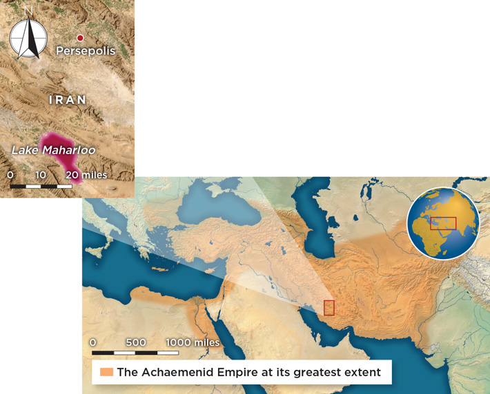 Persepolis Iran Achaemenid Empire Map