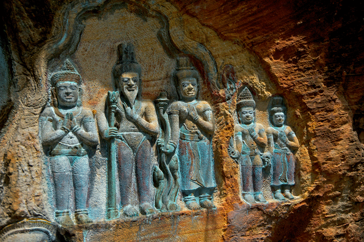 Phnom-Kulen-Hindu-Deities