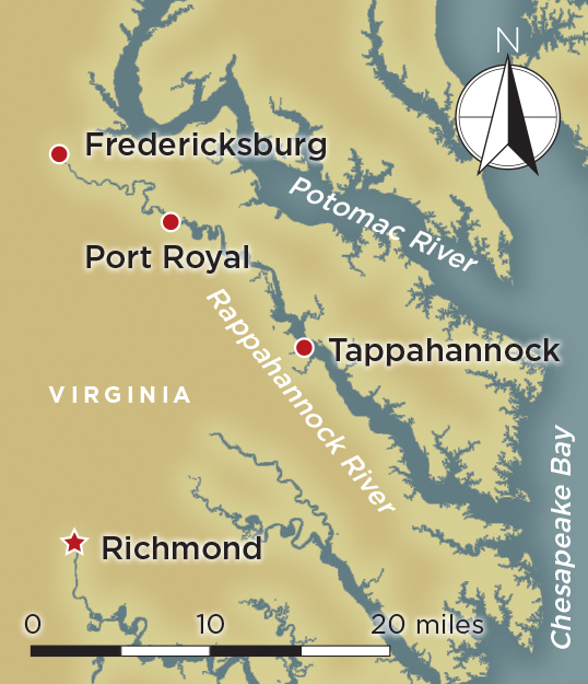 Rappahannock Map