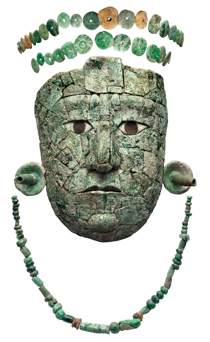 Maya Malachite Mask
