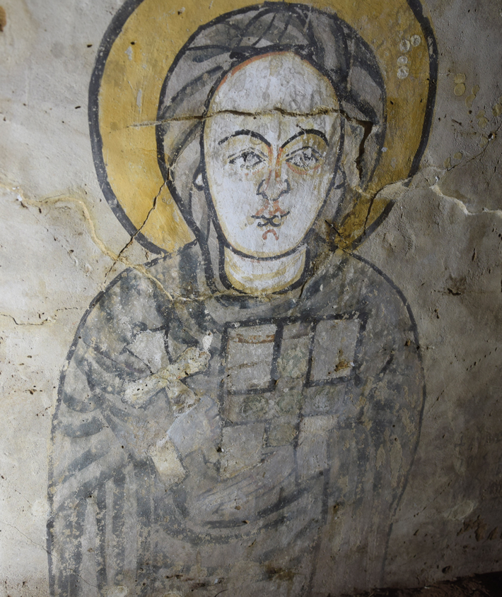 Sudan Old Dongola Virgin Mary Painting
