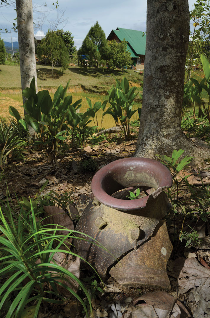 Borneo Kelabit PaDalih Dragon Jar