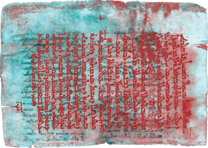 Palimpsest Egypt Syriac multispectral