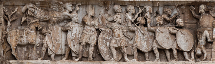 Constantine Rome City Siege Relief