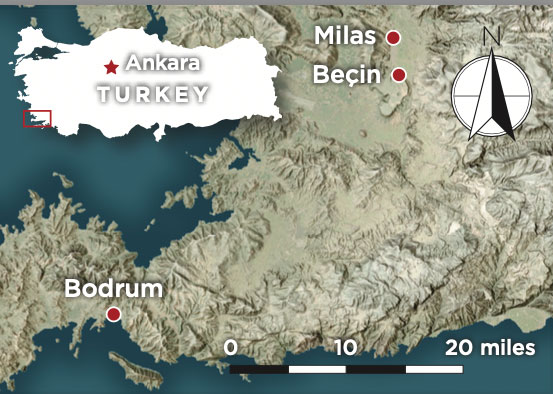 OTG Turkey Becin Map