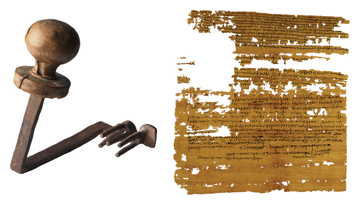 Dead Sea key papyrus
