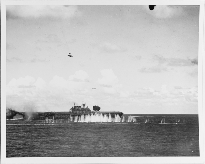 Trenches Pacific Hornet Sinking
