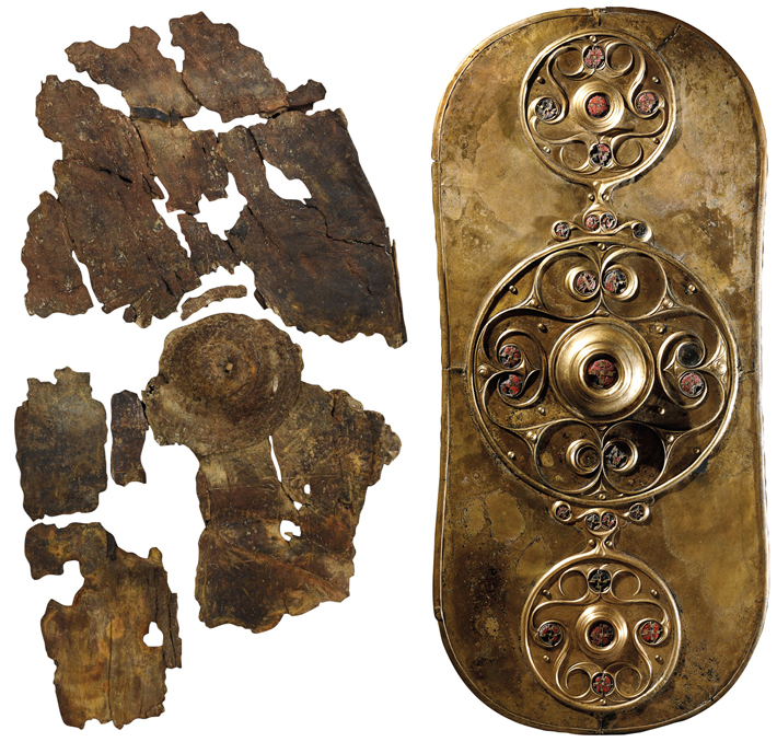 Weapons England Iron Age Shields vertical