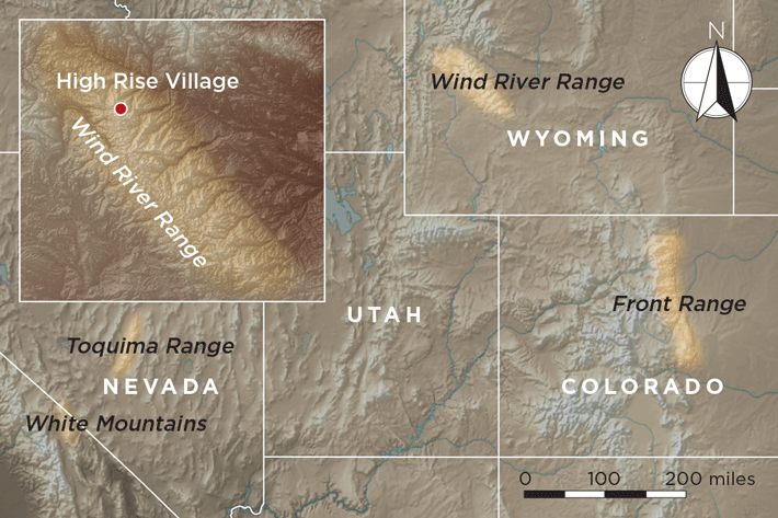 Wind River Map