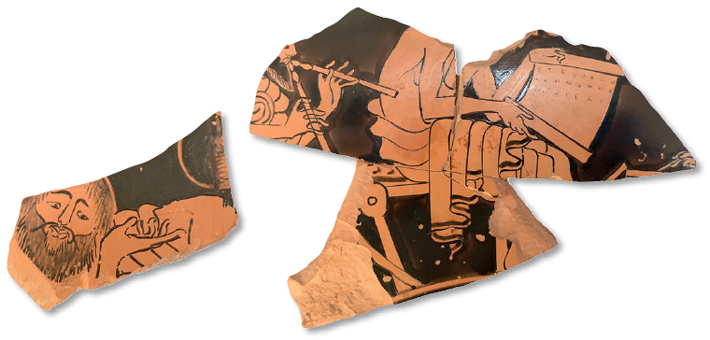 Artifact Greek Kylix Fragments