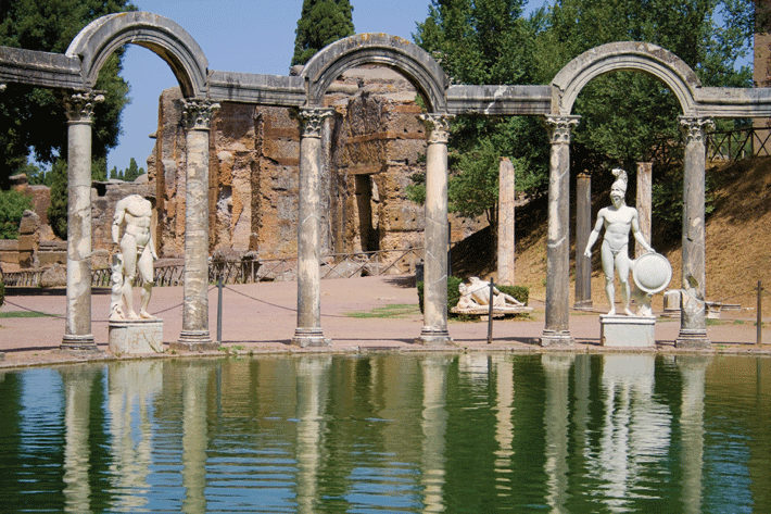 Hadrians Villa Baths