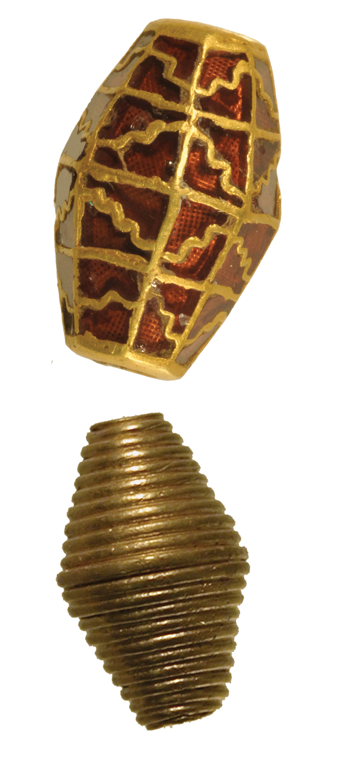 Sutton Hoo Gold Beads