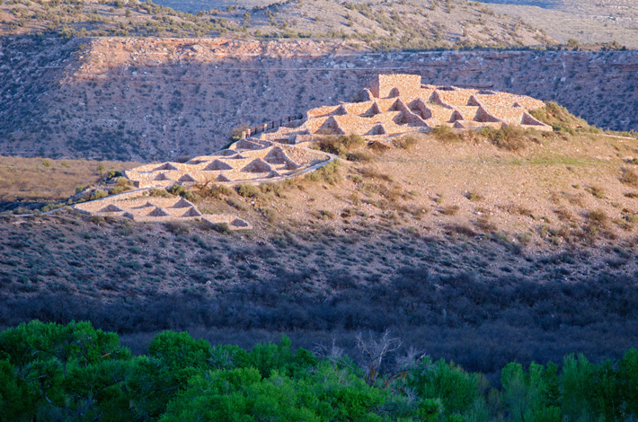 Trenches Arizona Tuzigoot National Monument