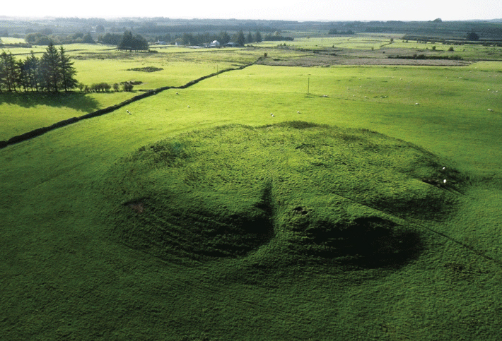 Trenches Ireland Rathcroghan Mound