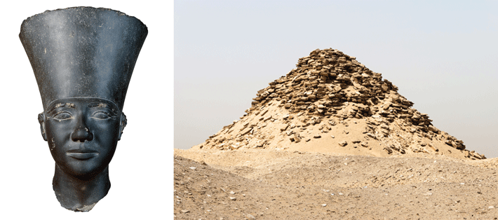 Abusir Userkaf Bust Pyramid