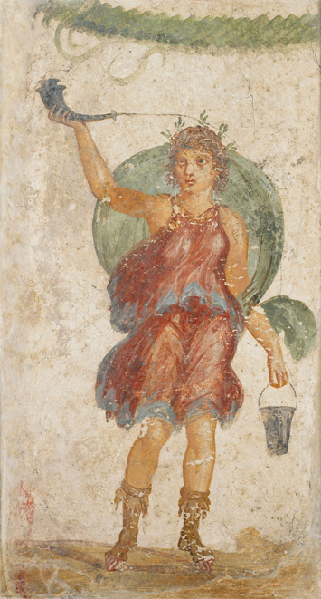Alcohol Roman Deity Fresco full