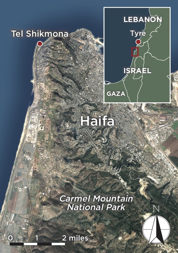 Israel Haifa Map