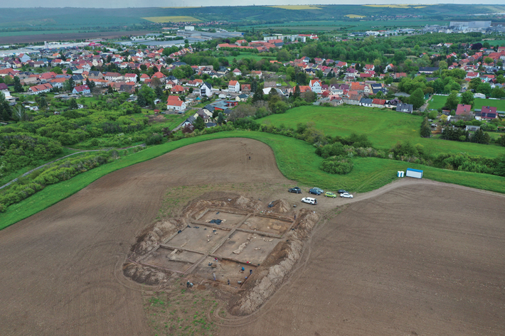ND21 Digs Germany Aerial Church Excavations