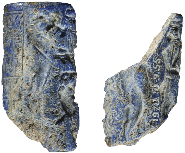Akkadians Lapis Lazuli Cylinder Seal