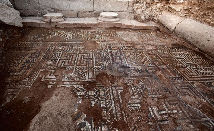Turkey Roman Mosaic Floor Unearthed
