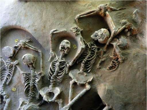Athens mass grave