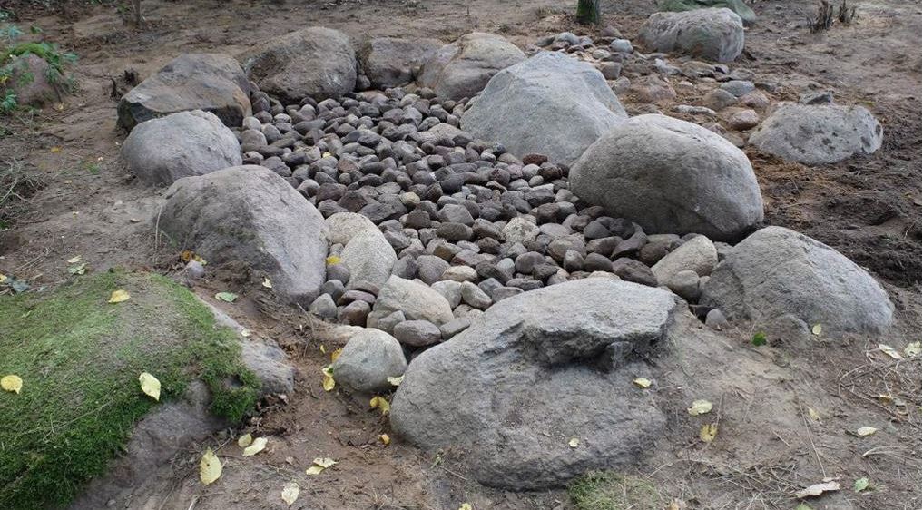 Poland boulder graves