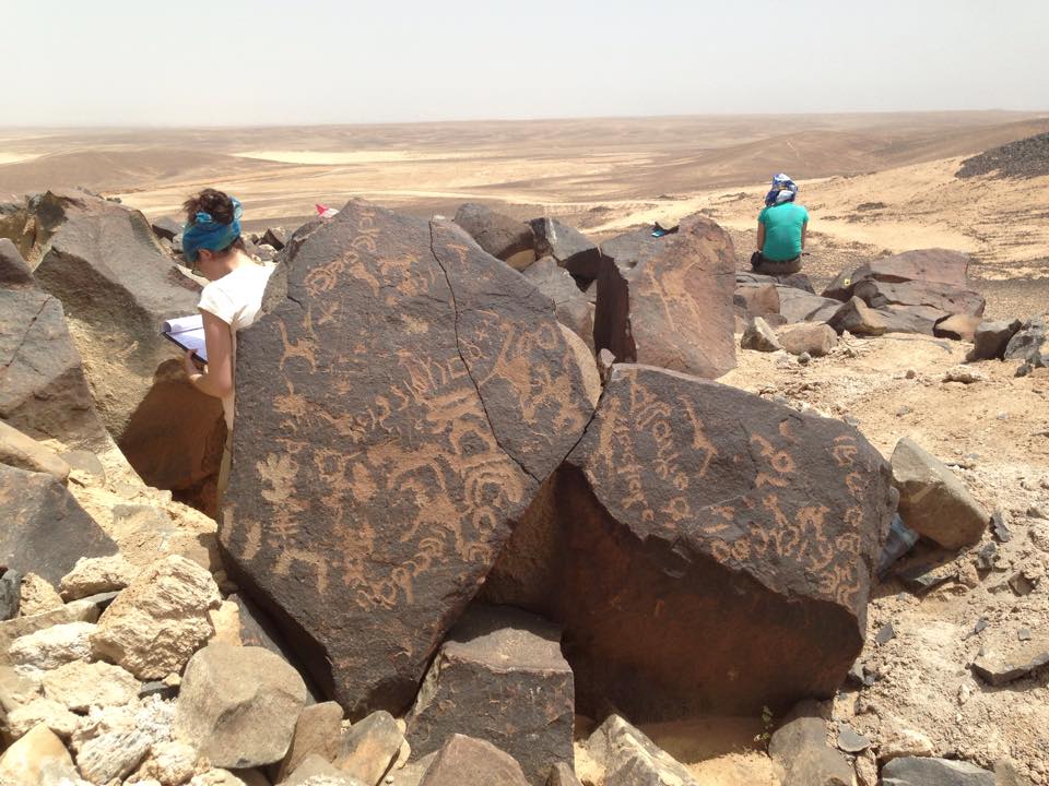 Jordan desert rock art