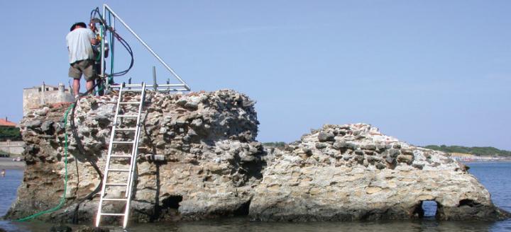 Roman ocean concrete