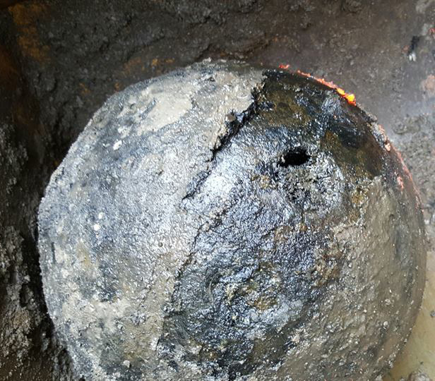 French and Indian War Cannonball Uncovered in Quebec - Archaeology Magazine