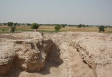 Indus river paleochannel