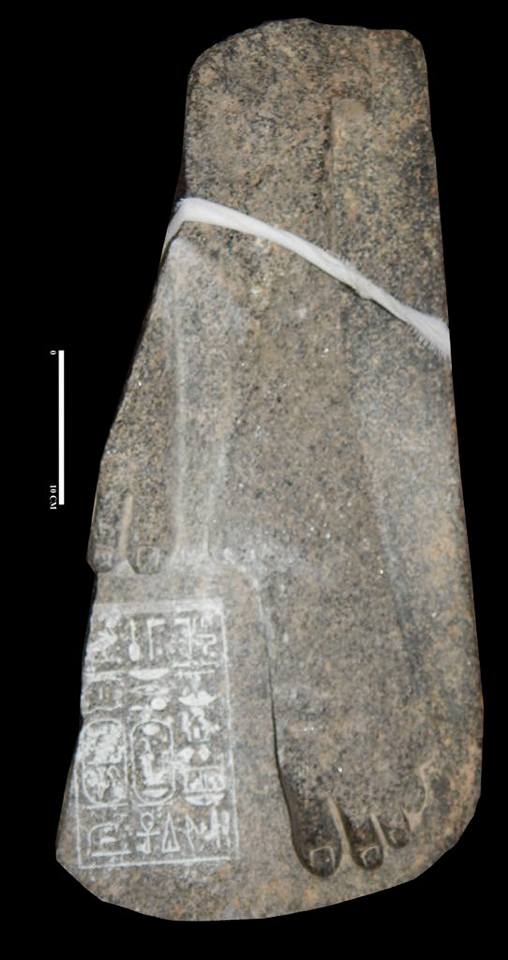 Egypt foot fragment