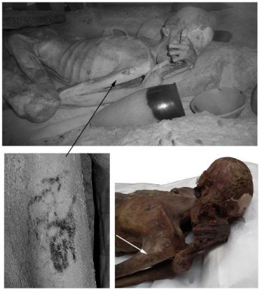 Egypt mummies tattoos