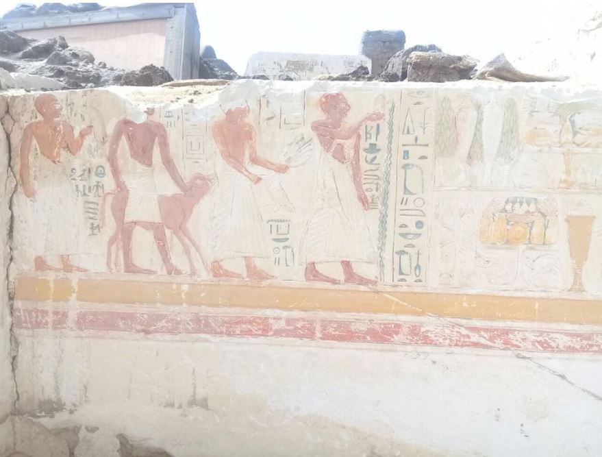 Egypt Saqqara tomb