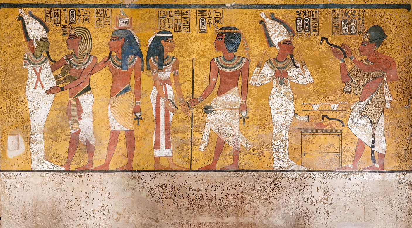 Tutankhamun tomb restored