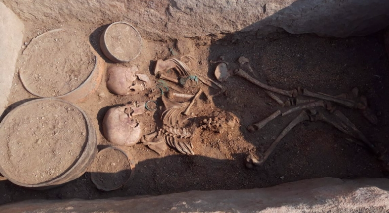 Kazakh Bronze Age Couple