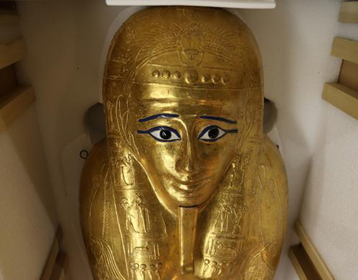 Egypt Gilded Coffin
