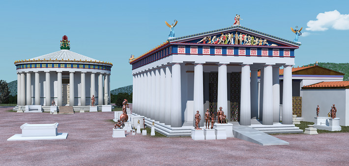 Epidaurus Temple Reconstruction