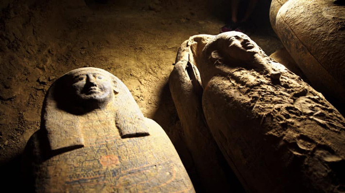 Egypt Saqqara Coffins