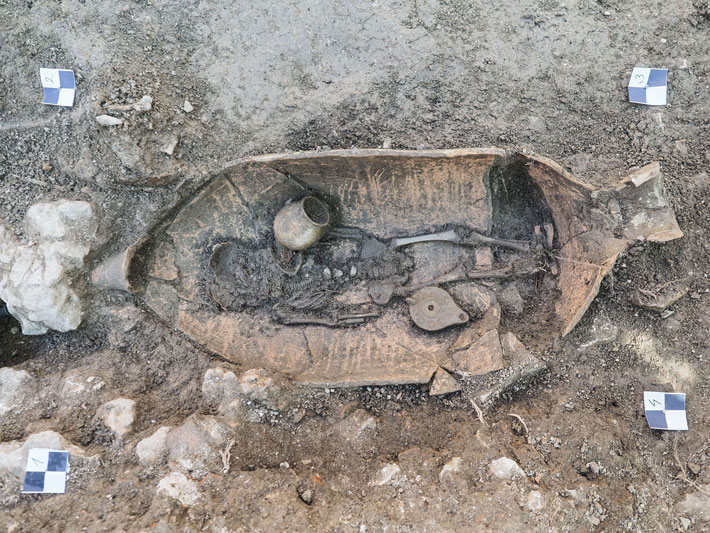 Croatia Necropolis Burial