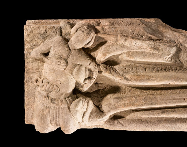 Scotland Abbey Carving