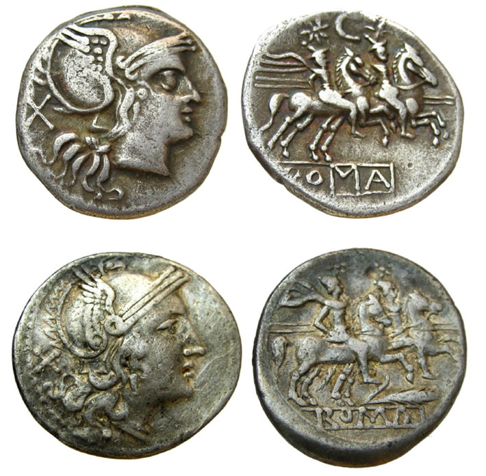 Roman Silver Denarii
