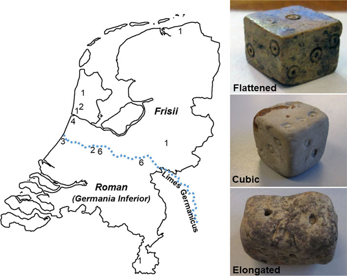 Netherlands Roman Dice