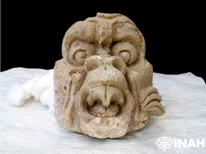 Maya Stucco Masks Revealed in Mexico - Archaeology Magazine